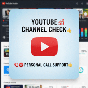 YouTube Channel Checker + Call Support + PDF Complete Report